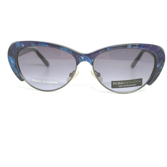 BCBGMAXAZRIA Women Cat Eye Sunglasses Blue Multi Vamp 54 13 140 21263‎ main image 7